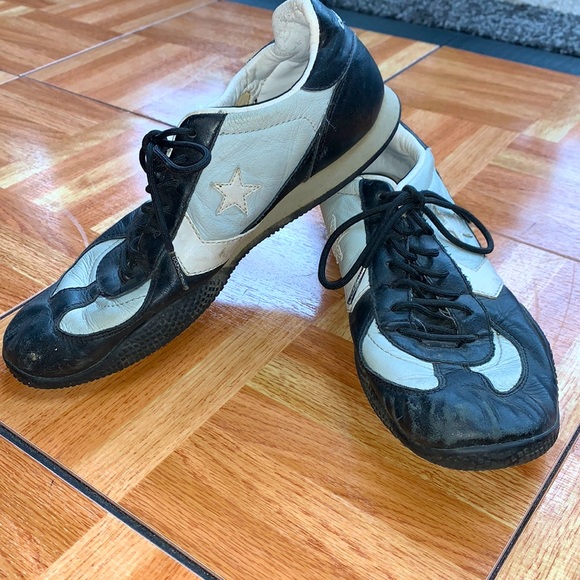 Vintage Sample Leather Converse YY1 Athletic Shoe - Picture 1 of 11